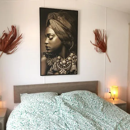 木屋 555 Op Recreatiepark De Wielen 荷属圣马丁