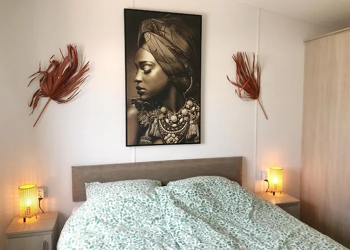 木屋 555 Op Recreatiepark De Wielen 荷属圣马丁